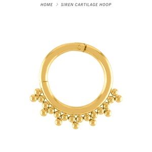 MAISON MIRU - Siren Cartilage Hoop
